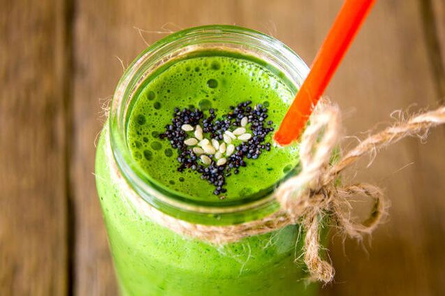 Smoothie - a delicious thick drink that helps lose weight