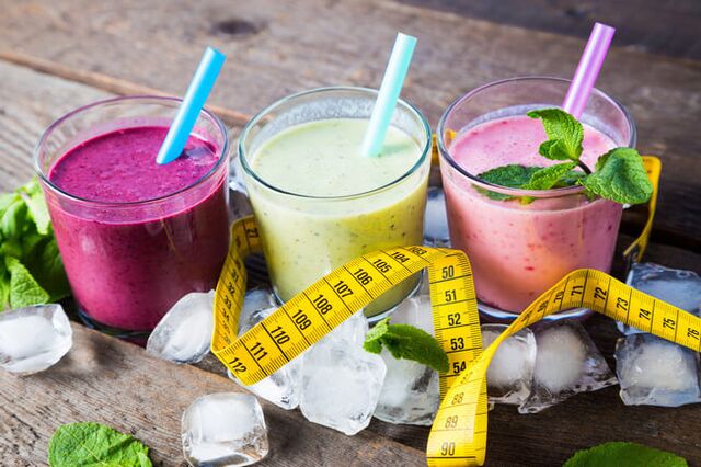 The smoothie diet will help you lose weight effectively
