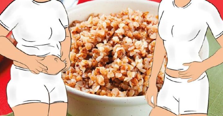 Slimming on buckwheat