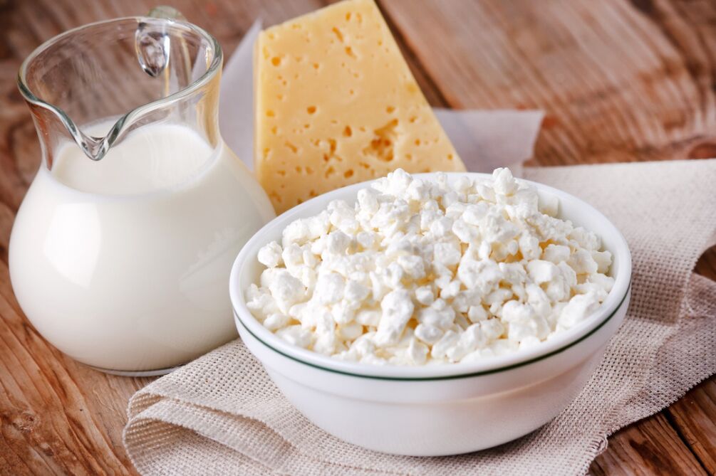 Dairy products for pancreatitis