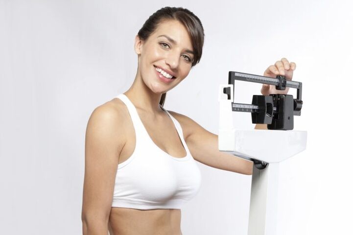Measure your weight in your diet