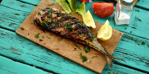 Grilled Mackerel for the Dukan Diet