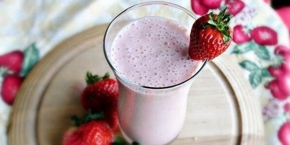 strawberry milkshake for dukan diet